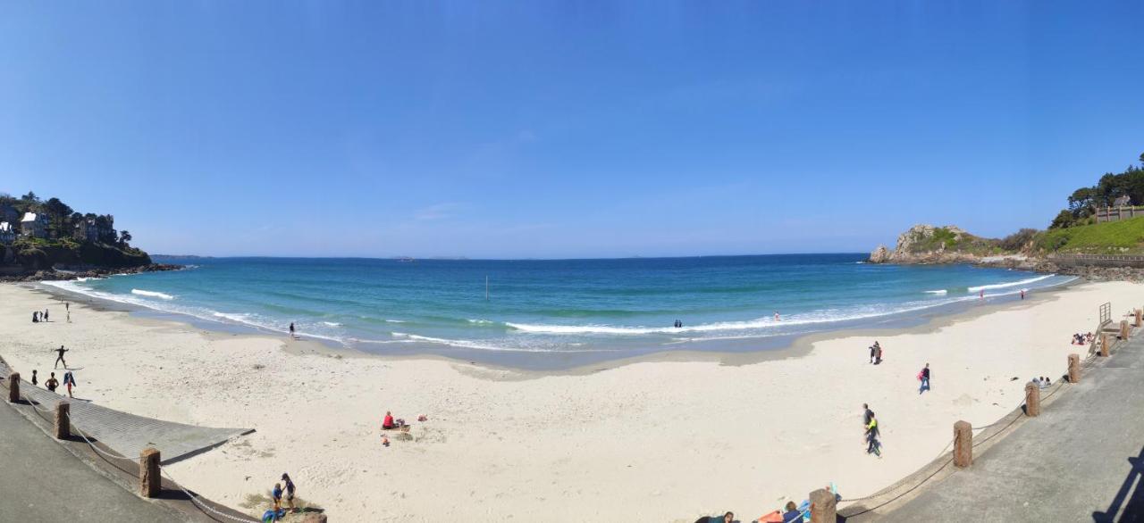 Roz de Mer appartement 4 étoiles vue mer Perros-Guirec Esterno foto